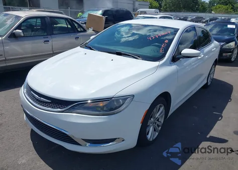 2016 Chrysler 200 Limited from USA, damaged, VIN 1C3CCCAB9GN155475
